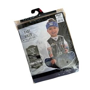 Baby‎ Biker costume NEW!